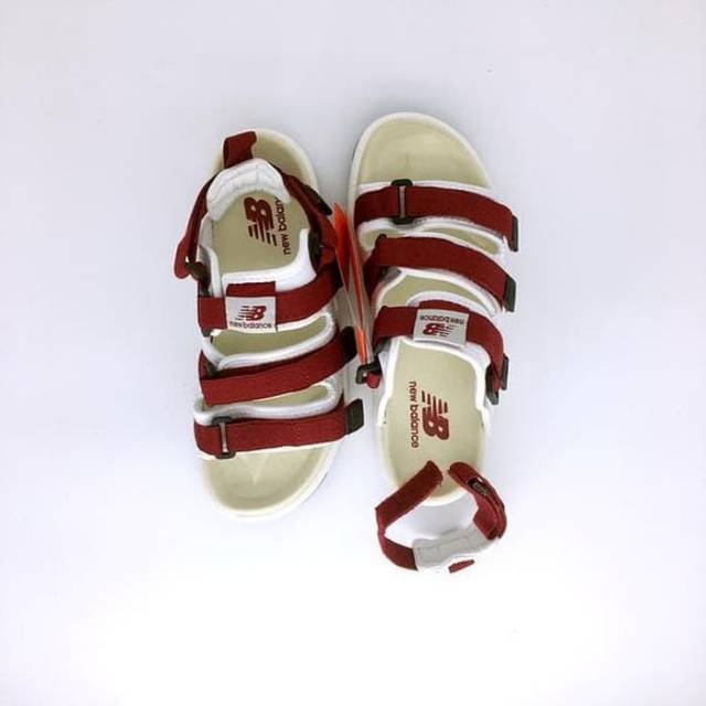 Sandal Sendal New Balance Caravan Red High Premium Original