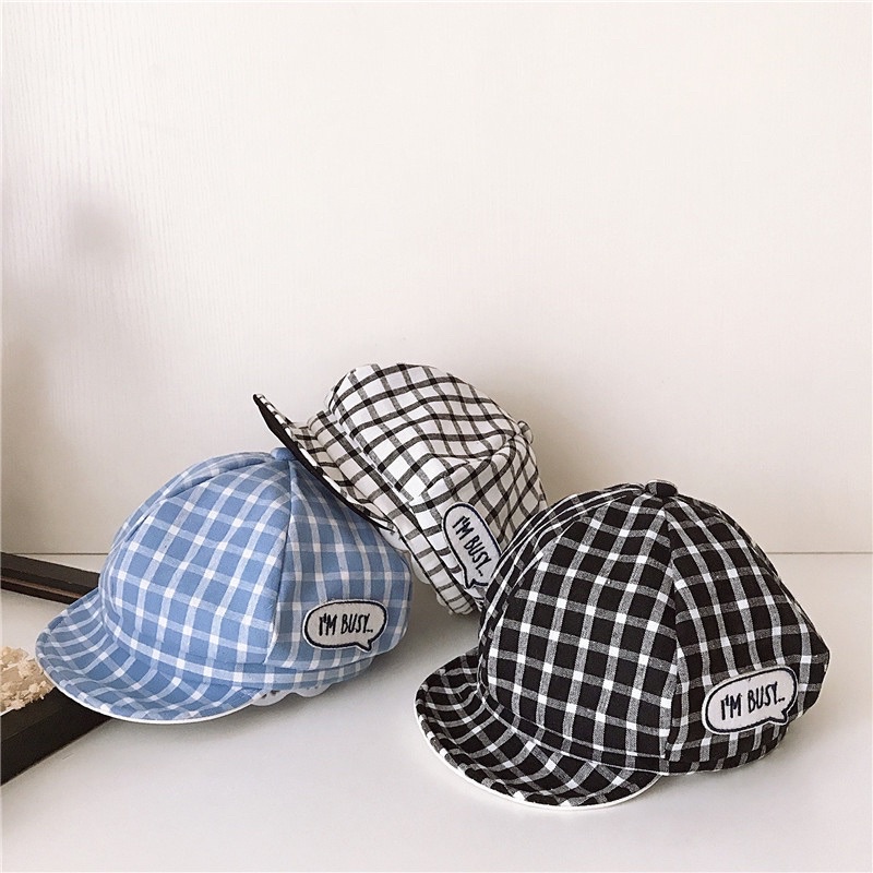 Topi Baret Baseball Anak Laki Laki Perempuan Unisex Balita Import M Kotak Im Busy / Kids Boy Girl Hat