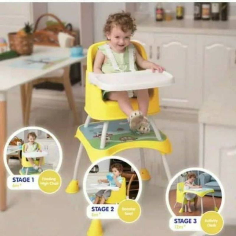 Baby Safe Separable High Chair &amp; Booster Seat HC04