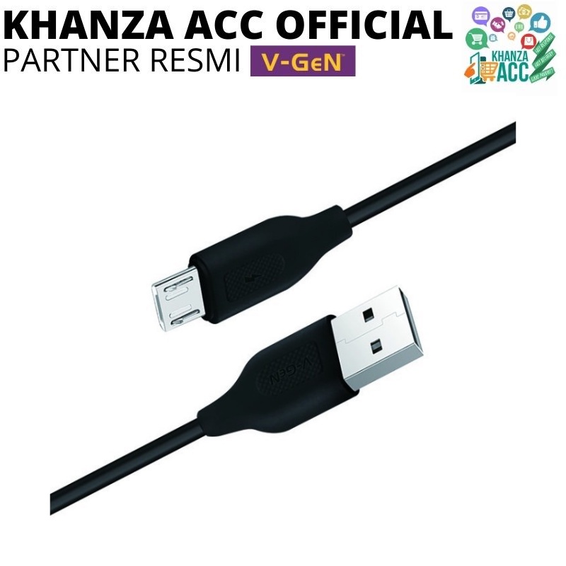 KHANZAACC V-GeN VG-M1 Kabel Data Micro USB Fast Charging 3A