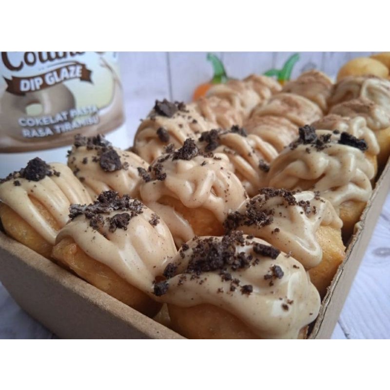 

p4yu COLLINS DIP GLAZE 1 KG TERLENGKAP TOPPING DONAT LUMER DIPING GLAZE 1 KG KEMASAN EMBER