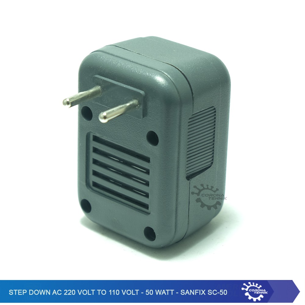 Step Down AC 220 Volt to 110 Volt - 50 Watt - Sanfix SC-50