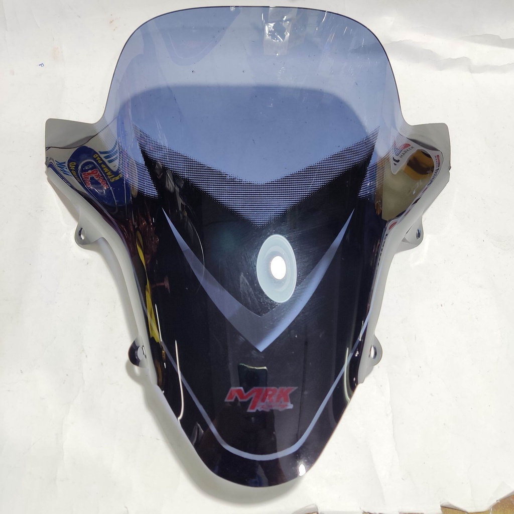 Visor PCX 160 Presisi MRK Black Series tebal 3mm