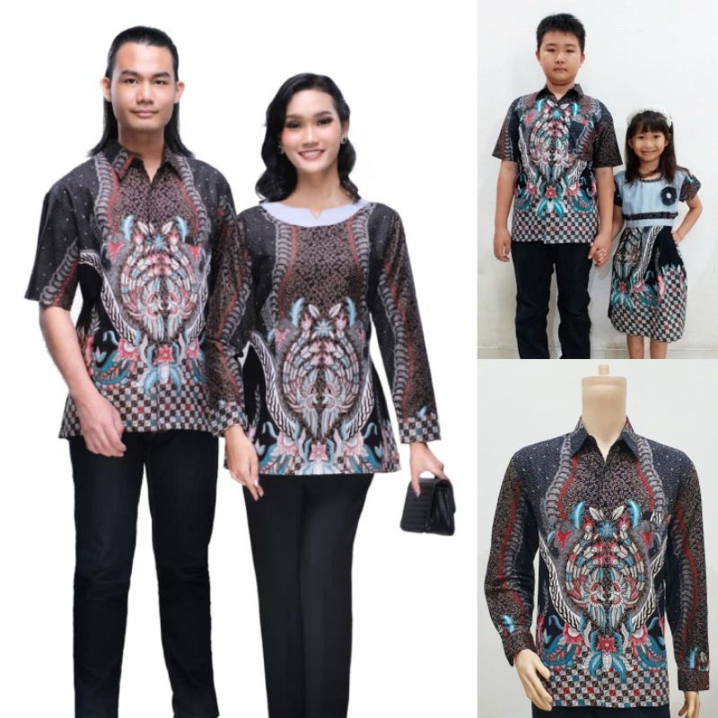 Batik Cauple / Sarimbit Blus ( Atasan) Nadhira Abu
