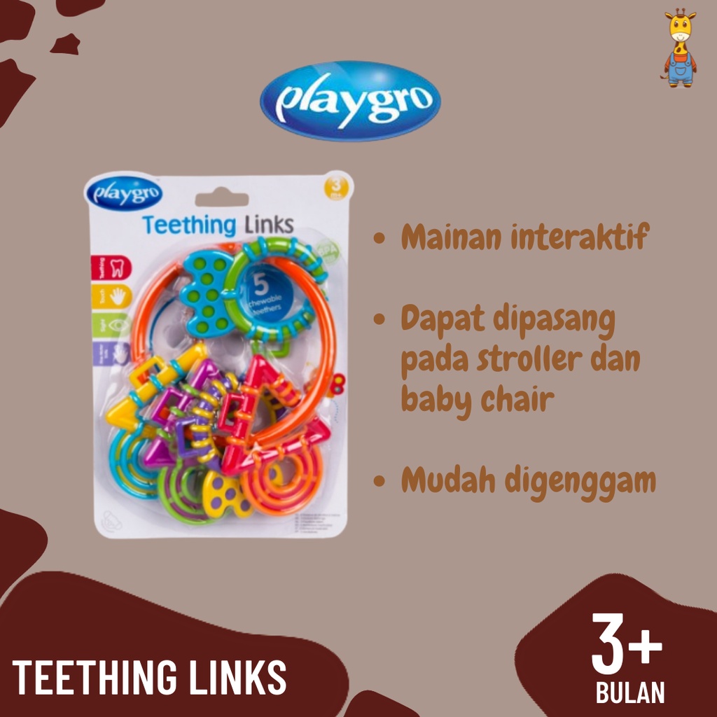 Playgro Teething Links