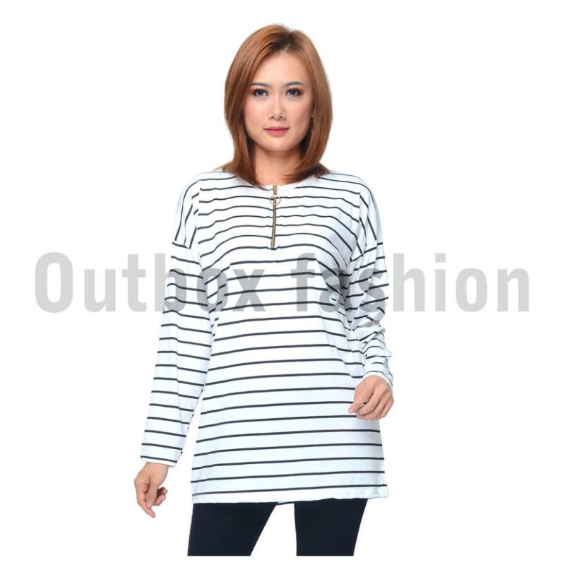 Cs TUNIK SALUR ZIPPER XXL