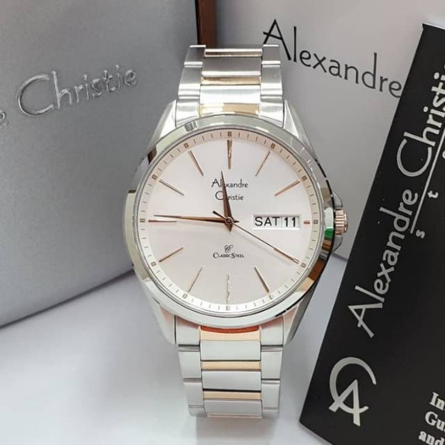 Alexandre Christie pria 8592 Silver Combi original