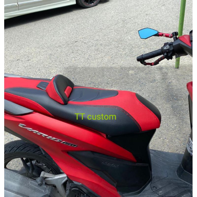 kulit jok modifikasi custom untuk motor Vario
