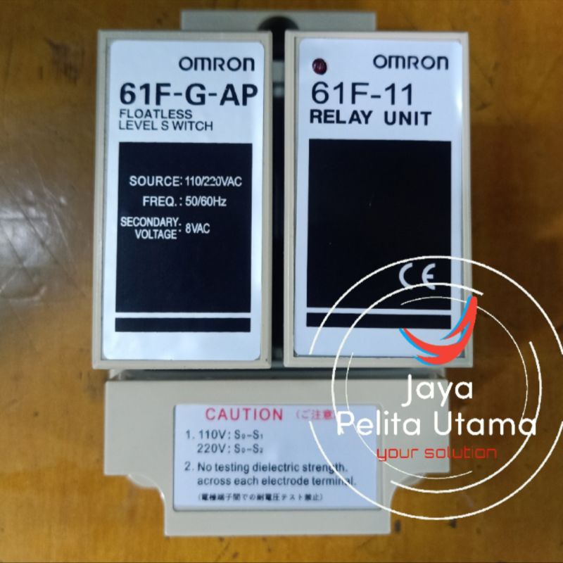 wlc Omron 61F-G-AP 61F-11 Relay unit 1tanky/tabung