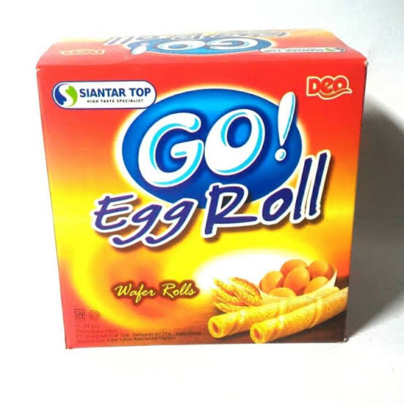 

Wafer Rolls Go Egg Roll box isi 24 pcs