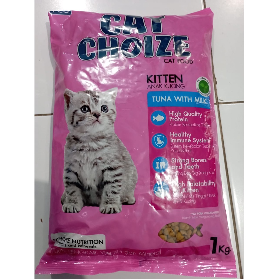 cat choize kitten tuna 1kg