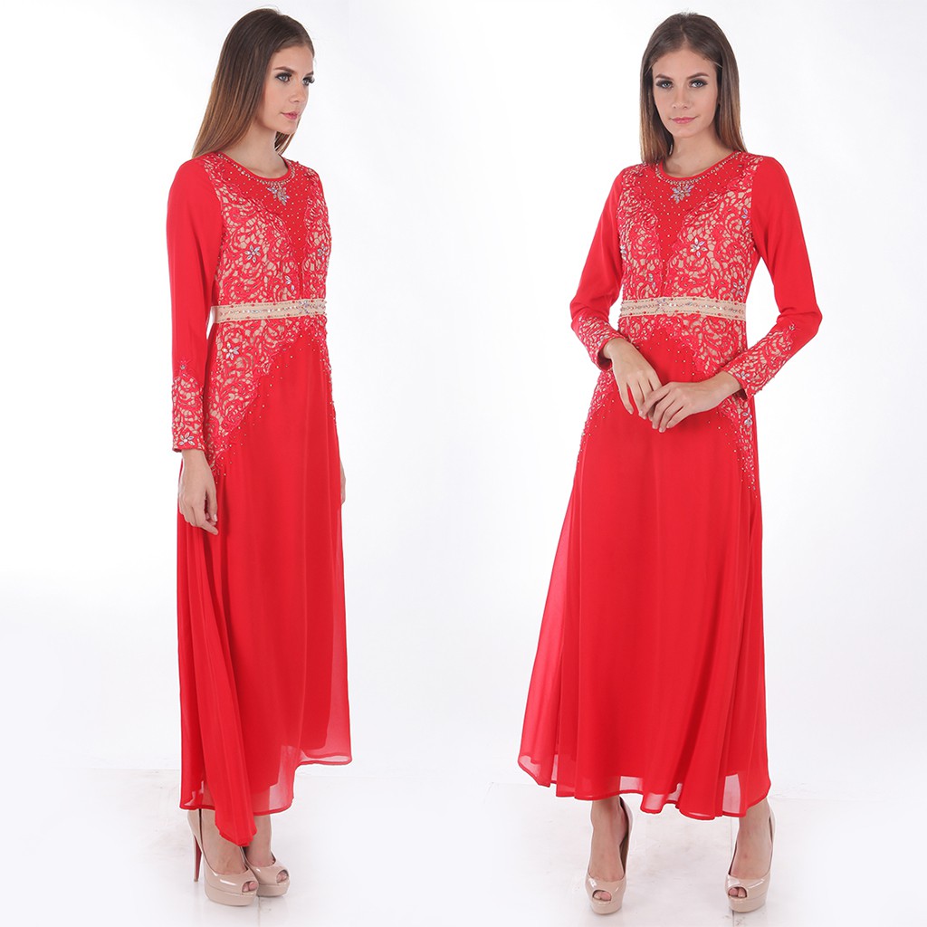 Bibiq Gamis Brokat Sifone 24743