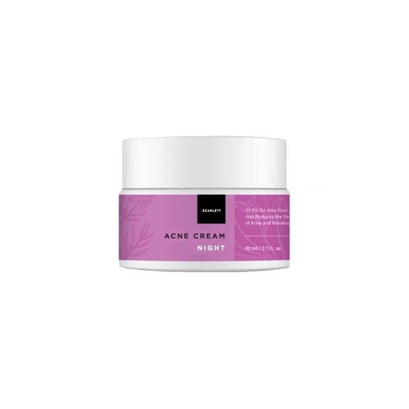 Scarlett Whitening Cream Brightly Ever After Cream &amp; Acne Cream