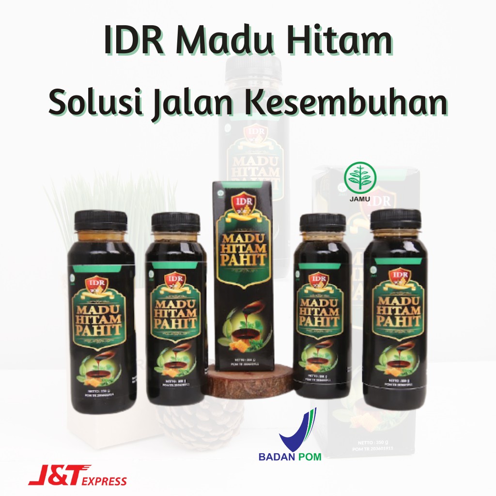 IDR Madu Hitam  Obat Benjolan // Obat Benjolan Payudara // Obat Benjolan Vagina  350 gram