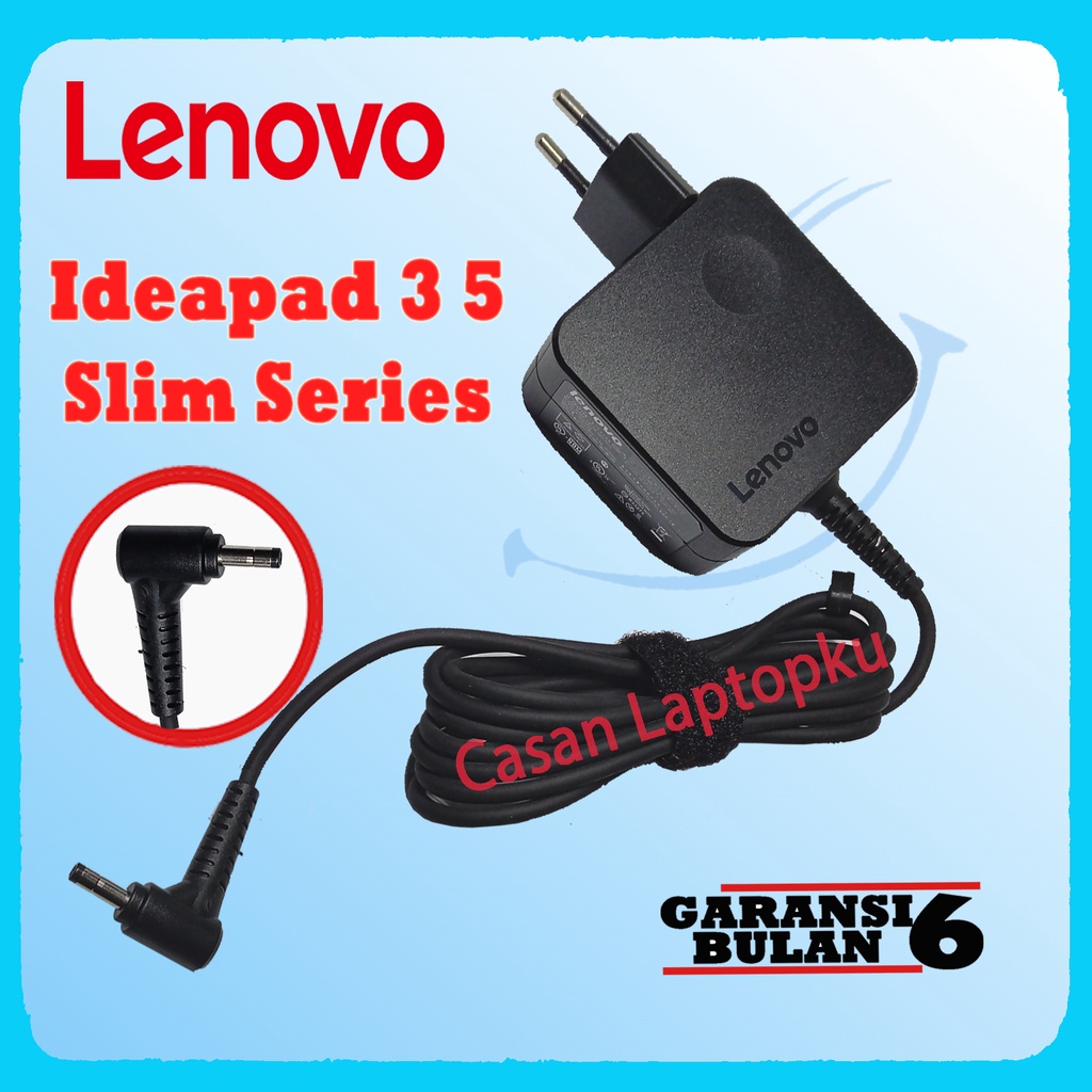 Charger Laptop Lenovo ideapad 320 330 110 S145 S340 Slim 3