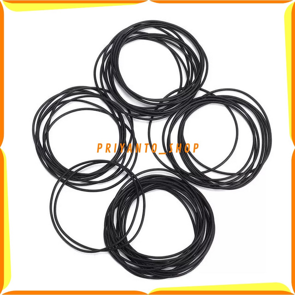 KARET SEAL O-RING SEAL O RING SEAL TUTUP JAM TANGAN 10 PCS