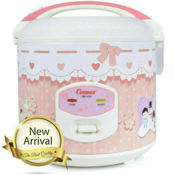 COSMOS Magic Com CRJ 3232 Rice Cooker Cosmos 1.8 L Jar Warmer Cooker