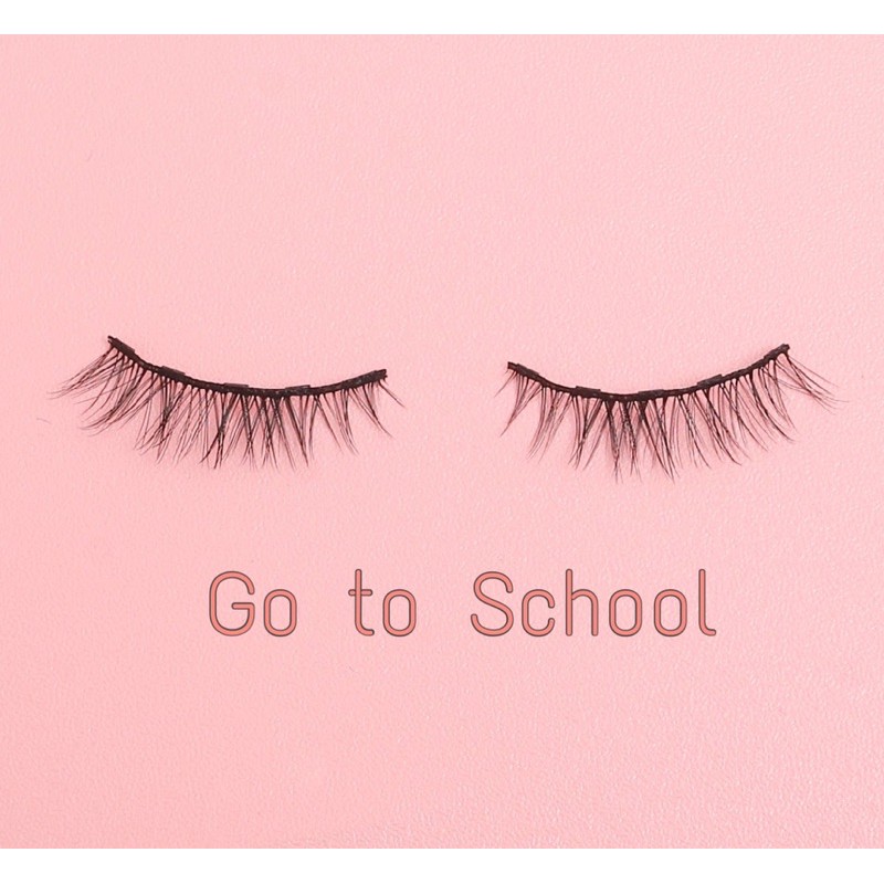GO TO SCHOOL MAGNET LASH - Bulumata magnet dan eyeliner magnet bulumata palsu