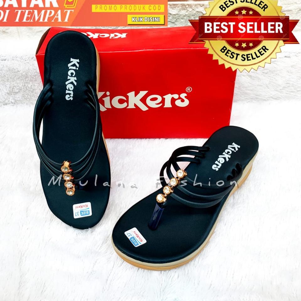 Barang Pilihan.. Maulana Fashion-Promo Big Sale Sandal Wedges Wanita Model Baru 2021 / Sendal Hak Ti