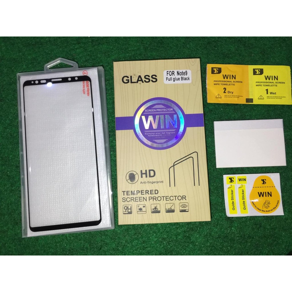 Tempered Glass WIN 5D Samsung NOTE 9 Full Glue Full Cover Curve Best