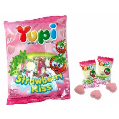 

Yupi Strawberry Kiss Sak