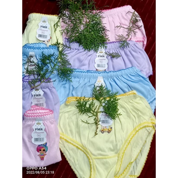 Celana dalam anak&quot; umur 2-10THN.3 pcs.6 pcs