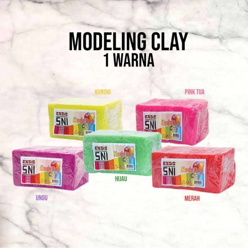 plastisin Jumbo/lilin mainan 1 warna