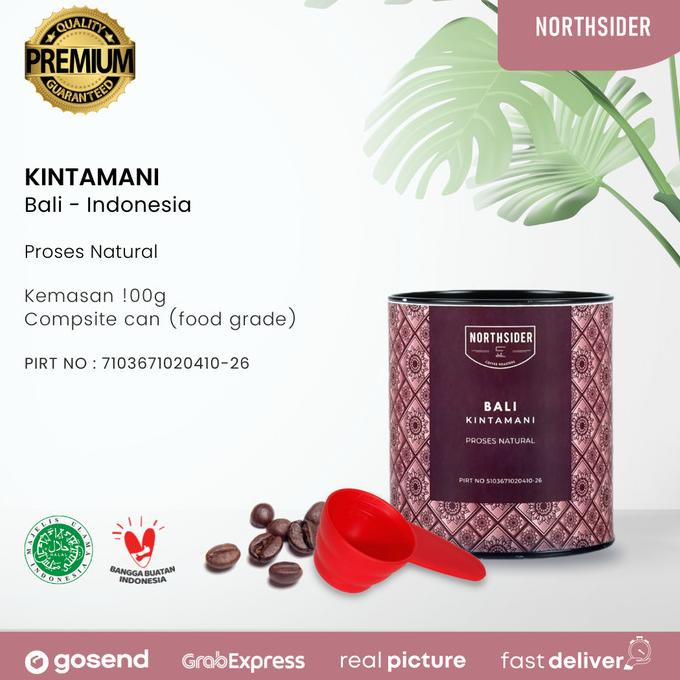

[ COD ] BIJI KOPI ARABIKA BALI KINTAMANI NATURAL - 100GR NORTHSIDER COFFEE PROMO Kode 173