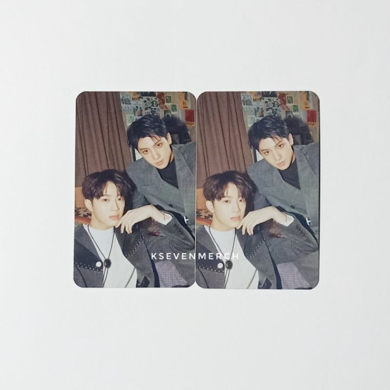 Photocard pc kpop 9801 unit wooseok guanlin kuanlin