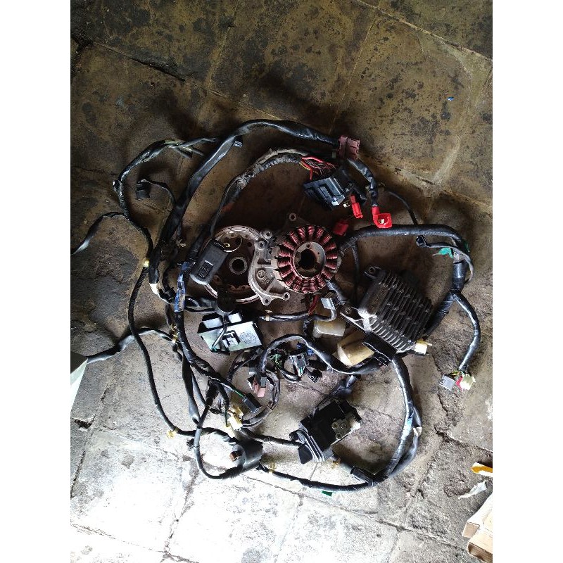 ACG Stater pengapian full set Vario 150 new keyless original