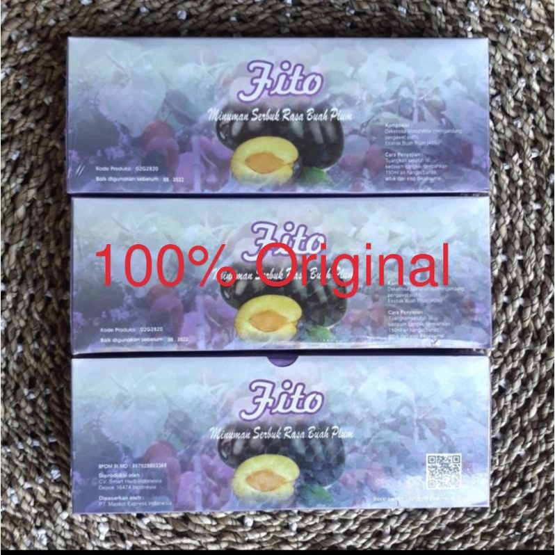 

Fito 120 Minuman Serbuk Rasa Buah Plum