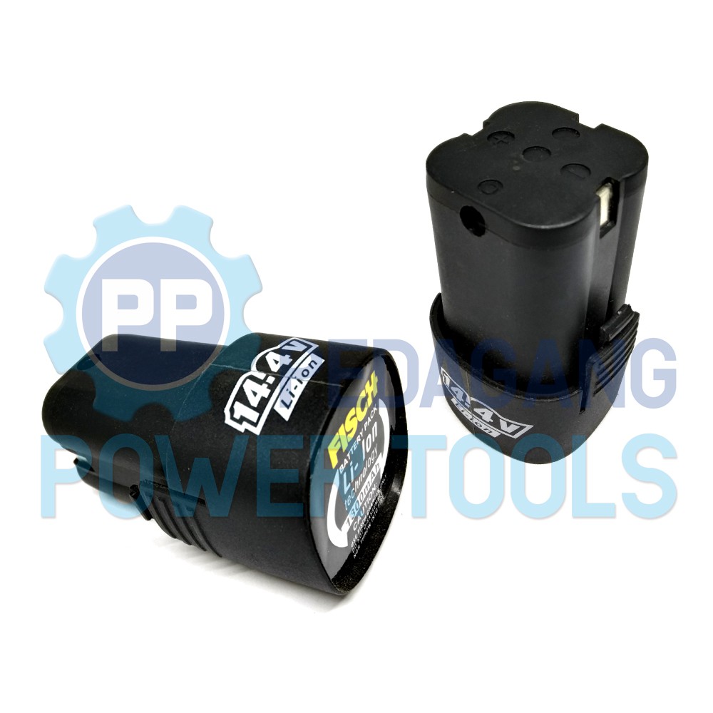 BATERAI 14.4V MESIN BOR CAS BETON IMPACT CORDLESS DRILL FISCH TD7180