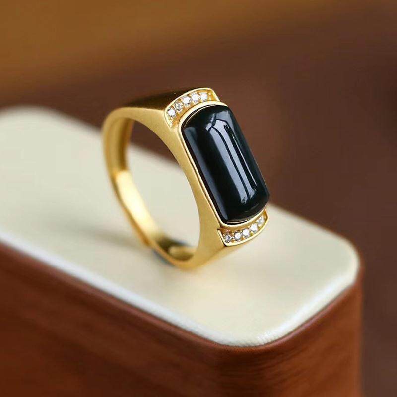 Cincin Lapis Emas 999 Model Simple Untuk Pria