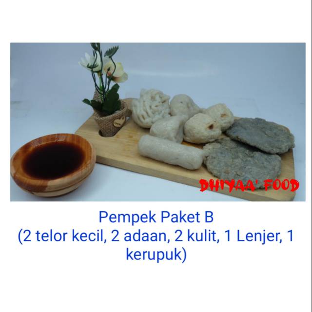 

Empek-empek Palembang paket B