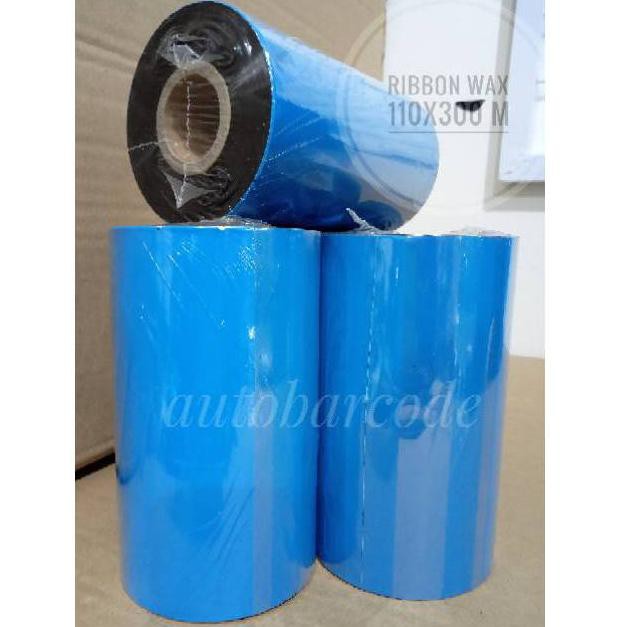 

RIBBON BARCODE WAX 110x300M REFILL ISI ULANG PRINTER LABEL (KODE 25)