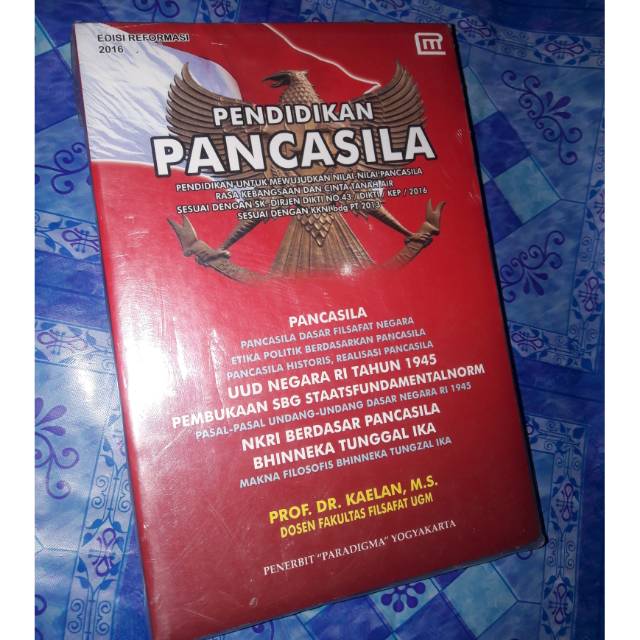 

PENDIDIKAN PANCASILA EDISI 2016