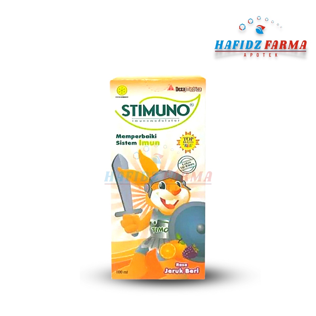 Stimuno syrup jerukberry 100ml/ Memperbaiki sistem imun/ memproduksi lebih banyak antibodi/ mengakti