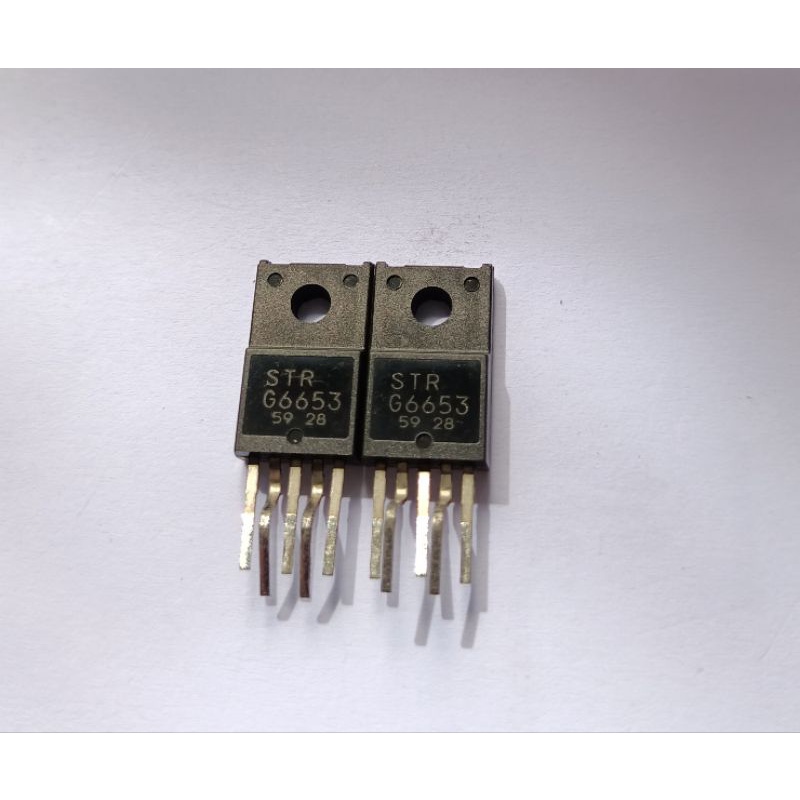TRANSISTOR MOSFET, STRG6653, IC REGULATOR TV SHARP, ORIGINAL, SESUAI GAMBAR, ( KUALITAS BAGUS)