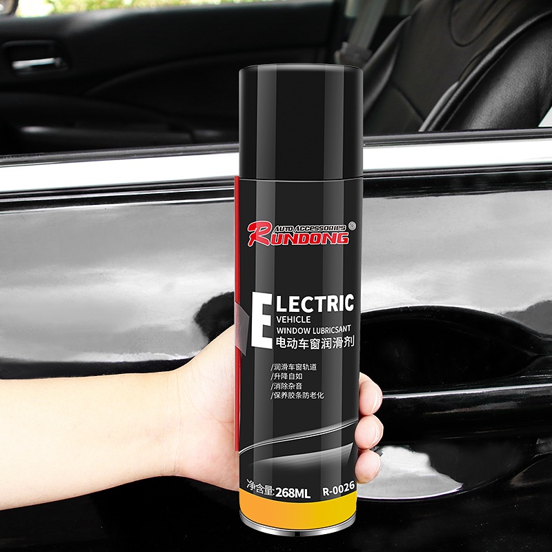 Pelumas Jendela Mobil 268ml Kaca Lift Agen Pembersih Spray Lubricant Untuk Menghilangkan Kebisingan