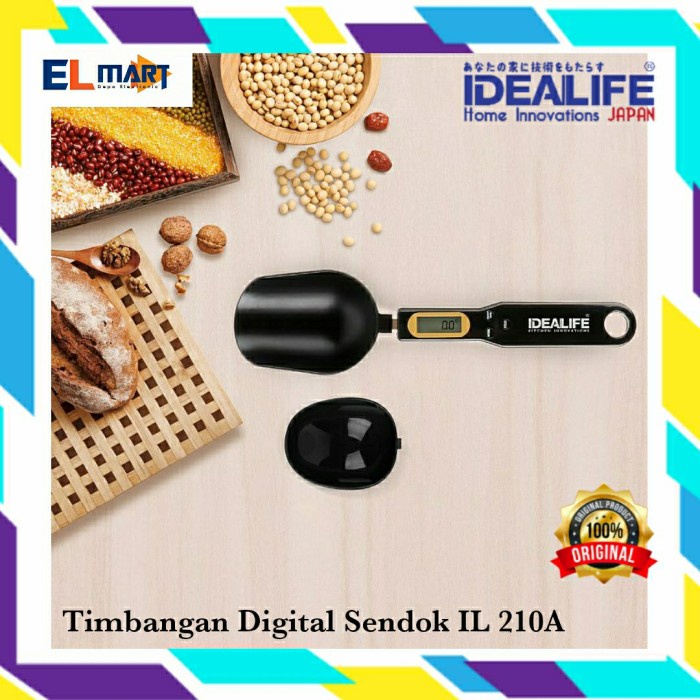 Sendok Takar Digital Idealife Digital Measuring Spoon IL 210A 210 Sendok Ukur Timbangan Mini