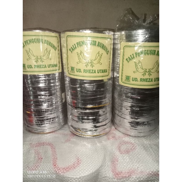 tali perak pengusir burung