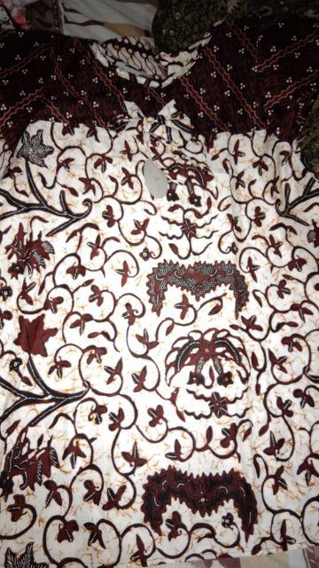 Dress Rok Batik Sogan Anak Size L Usia 6th -7,5 Th