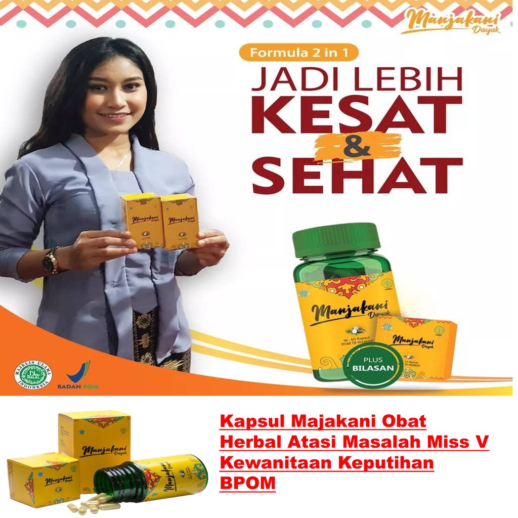 MANJAKANI DAYAK Asli Original Obat Atasi Kista Miom dan Keputihan Miss V MANJAKANI ACEH | JAMU KEWAN