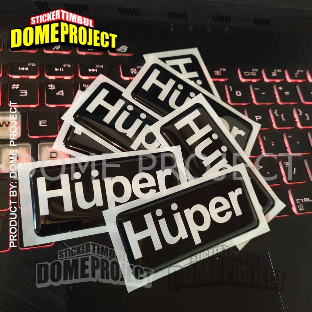 STIKER TIMBUL HUPER SOUND SYSTEM PREMIUM GRADE