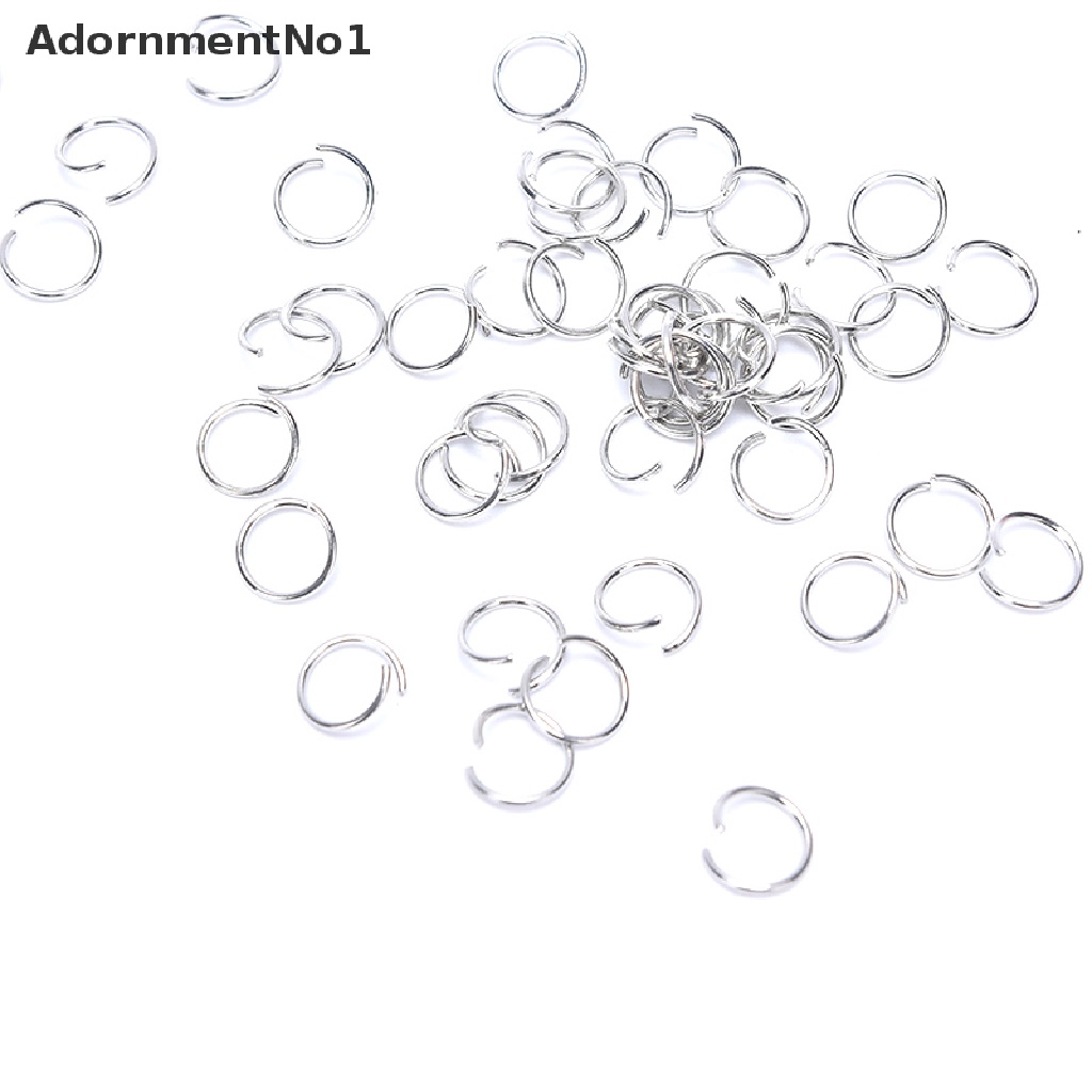 (AdornmentNo1) 150pcs / Set Gantungan Kunci Ring + Sekrup + Pin Mata Untuk Aksesoris DIY