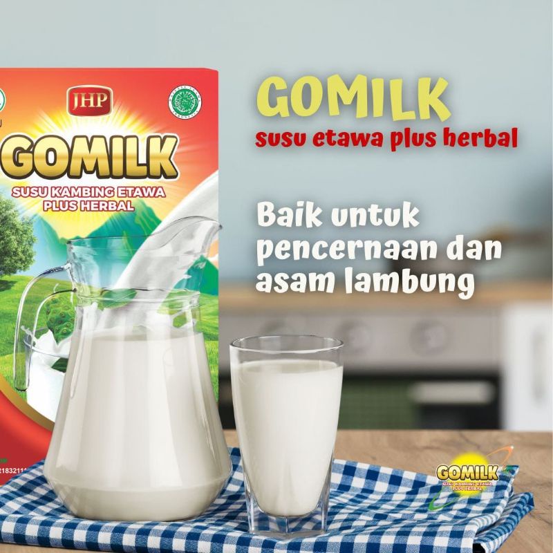 

GOMILK SUSU KAMBING ETAWA + HERBAL 200 GRAM
