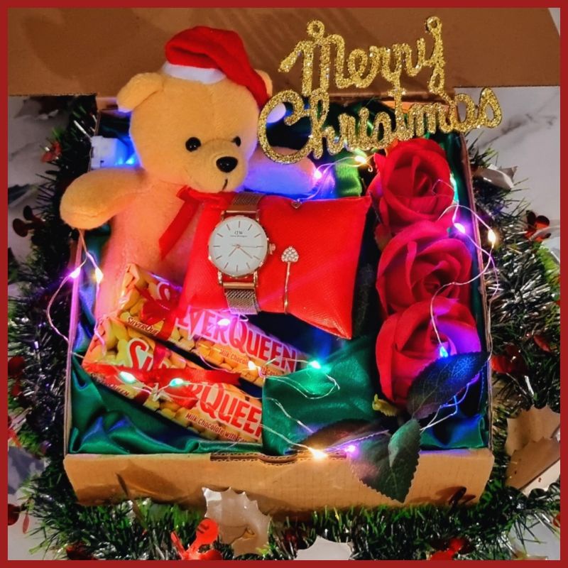 Kado Natal / Boneka Natal / Hampers Natal / Christmas Gift Box