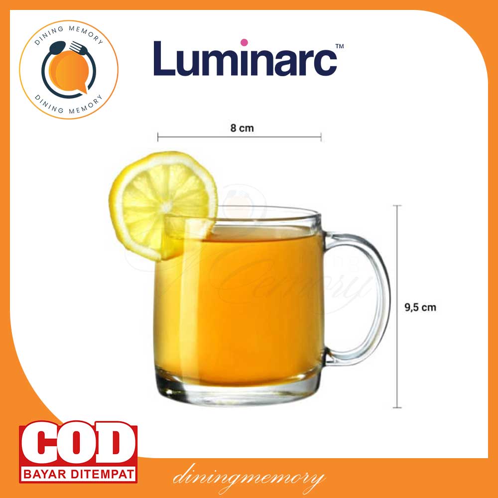 Luminarc Gelas Cangkir Nordic Mug 380ml per Pcs