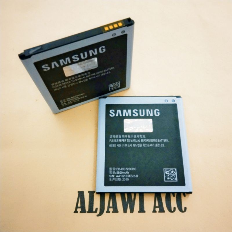 Baterai Bt Batre Battery Samsung Galaxy Grand Max / Grand 3 EB-BG720CBC / CBK Original Battery Hp