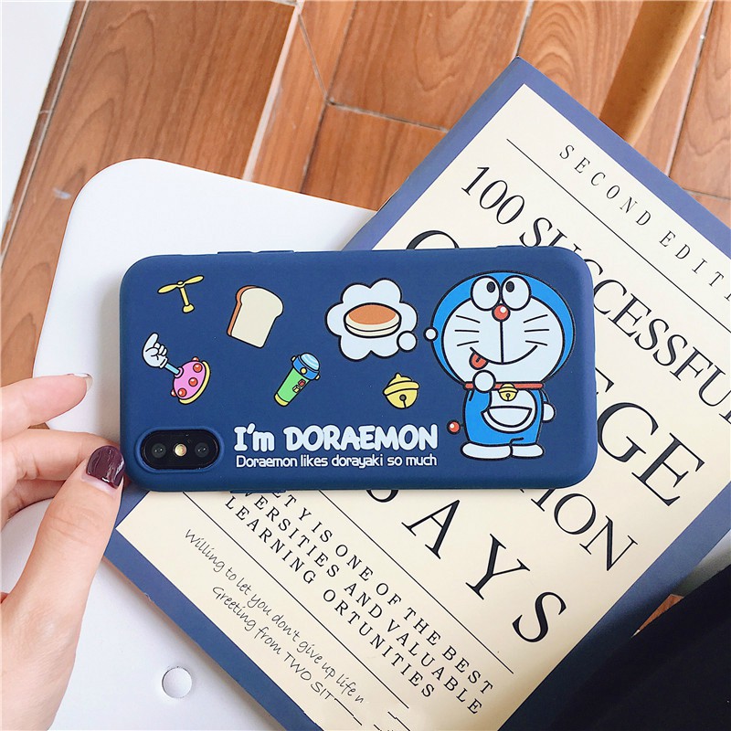 DORAEMON 3 Printing Softcase Printing Oppo neo7 f1s a1k a7 a5s f9 vivo v9 y83 y71 y53 redmi 4a 7a 6a